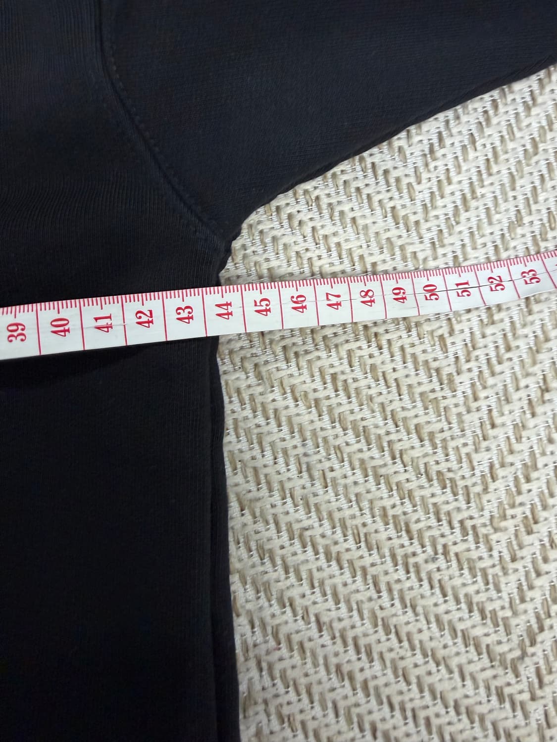 매장판정품) 오프화이트 키즈 블랙 후드집업 8y 상품이미지8