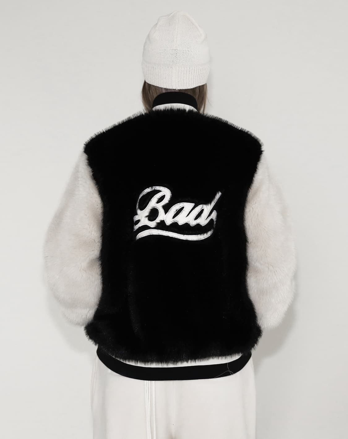 [새상품]배드블러드 판다 바시티 퍼자켓 상품이미지6