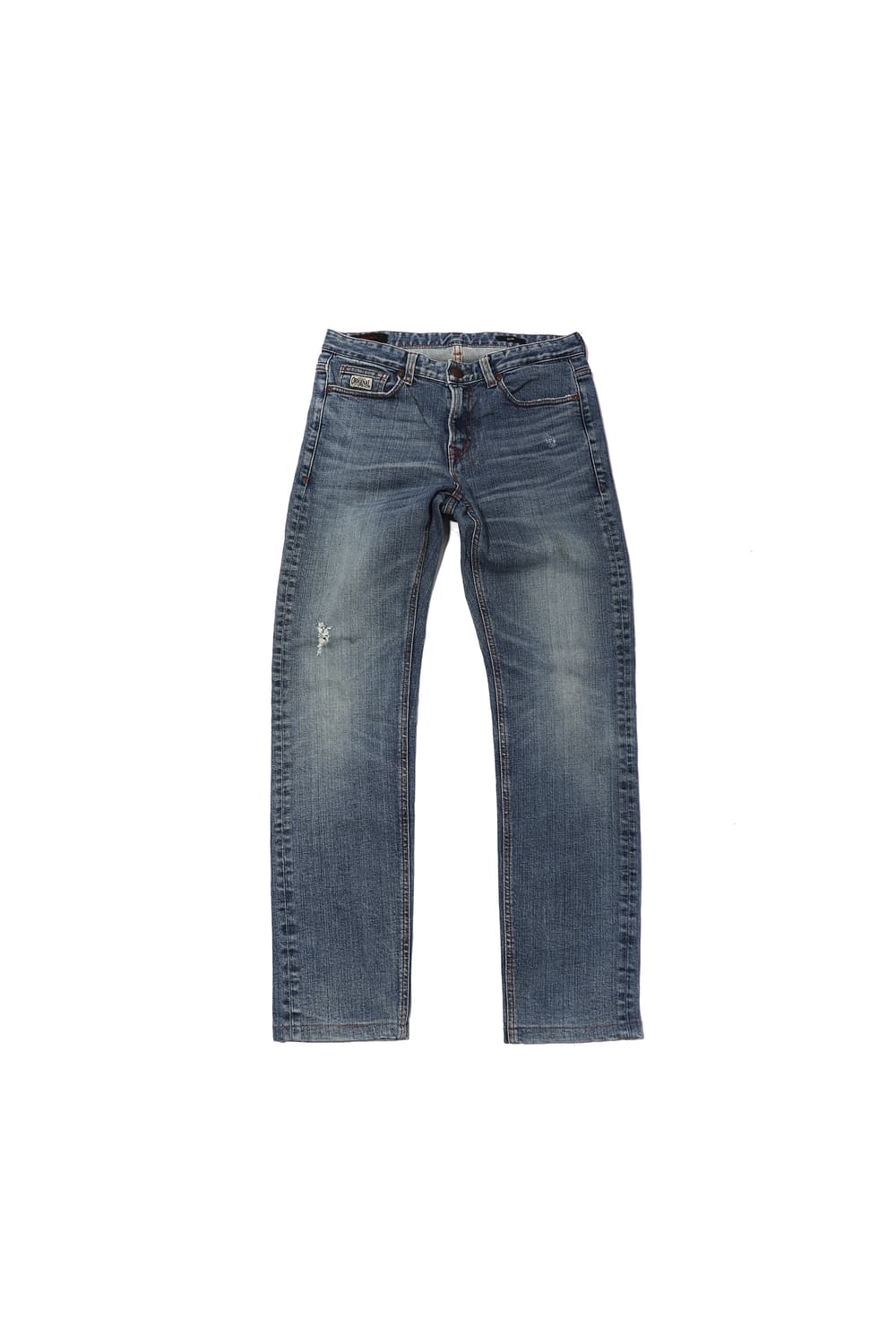 EVISU 슬림핏 워싱 데님팬츠 size 30 상품이미지1