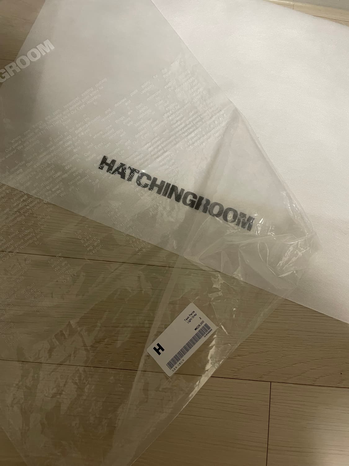 해칭룸 태스크 팬츠 라이트그레이 2사이즈 상품이미지3