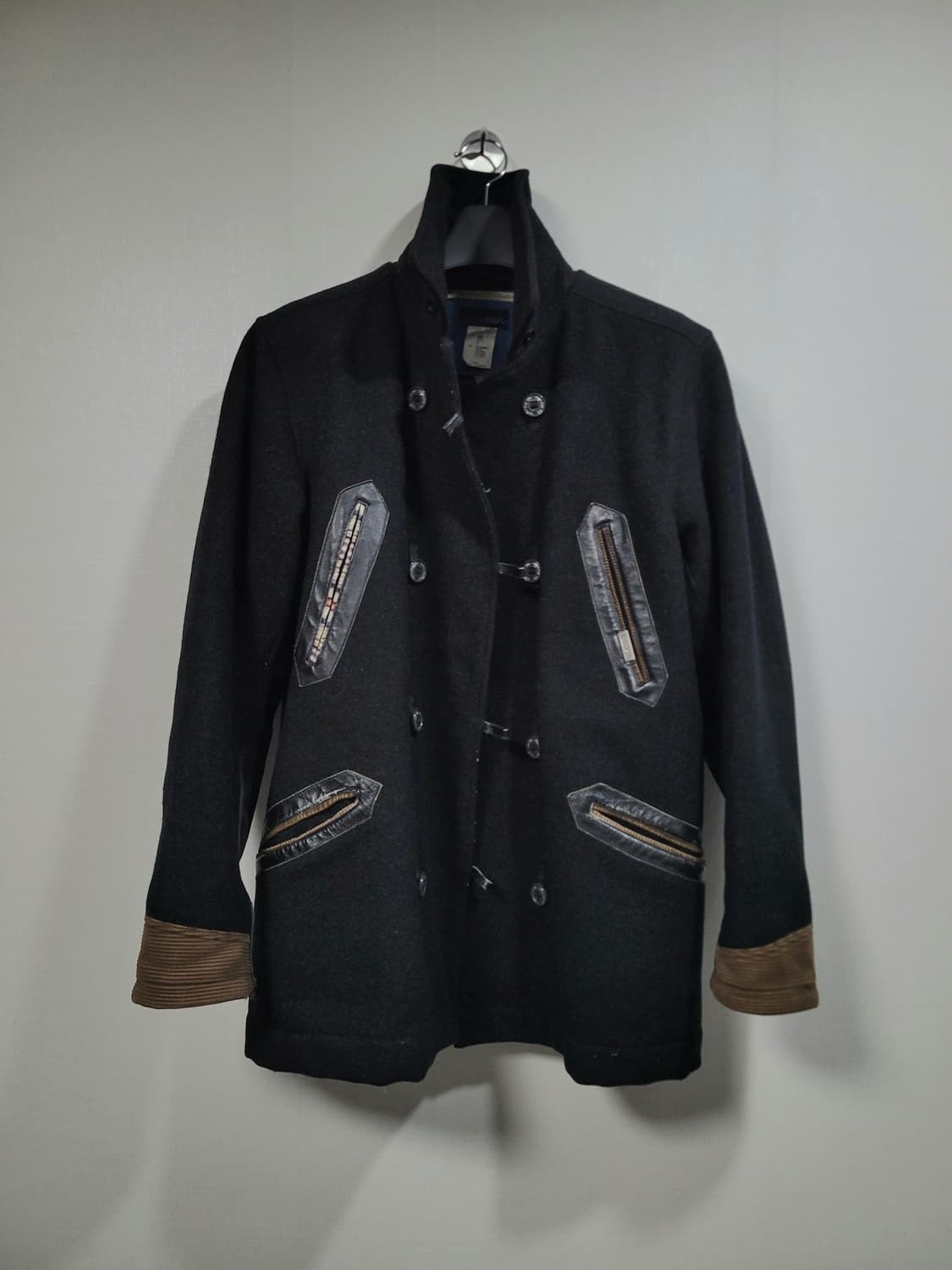 Diesel 하이넥 밀리터리 오피서 코트 상품이미지3