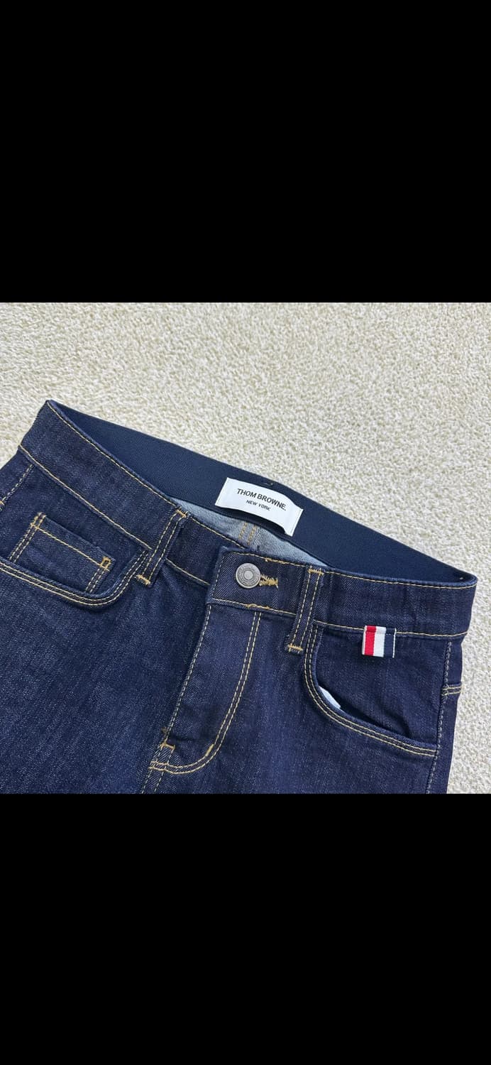 여성 청바지 다크 네이비 상품이미지3