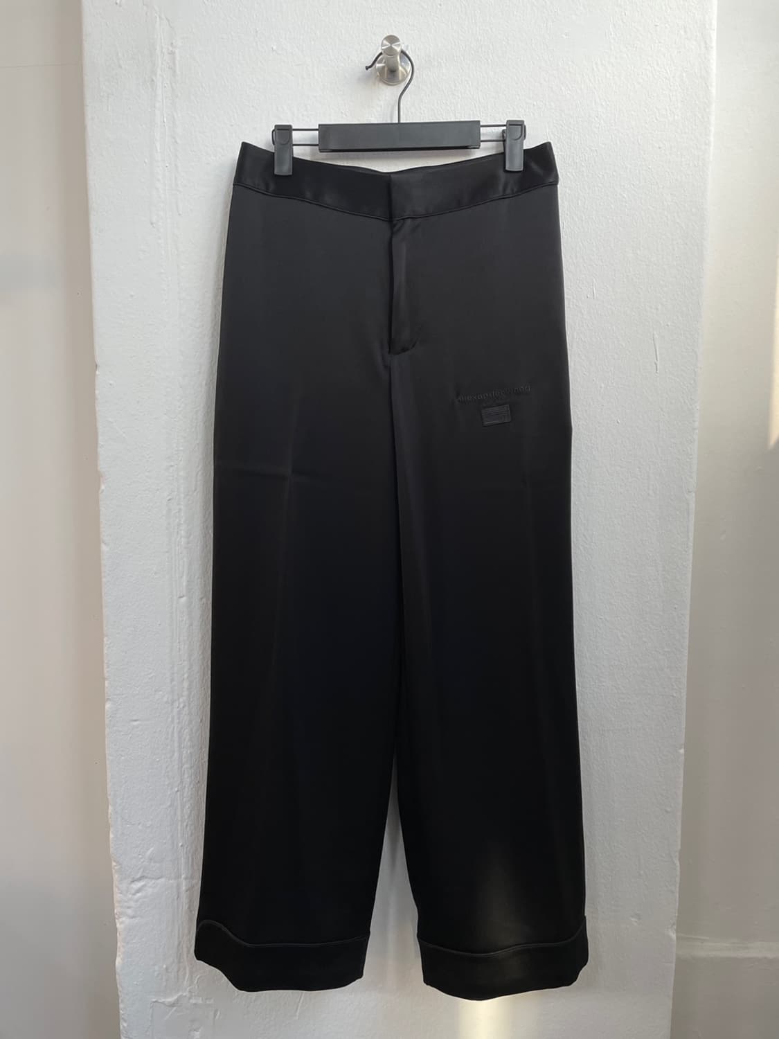 알렉산더왕 로고 사틴 팬츠  상품이미지3