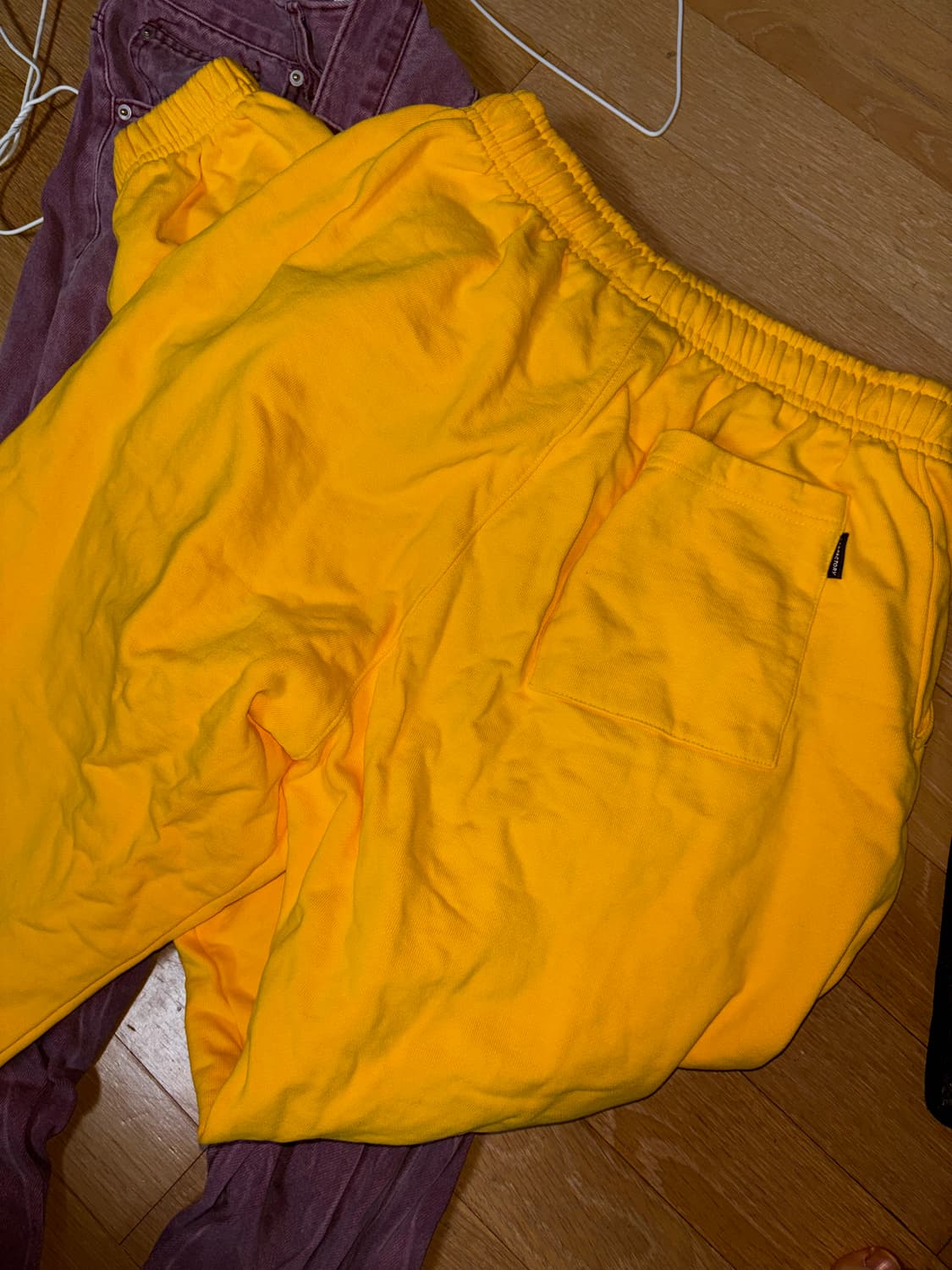 옐로우 조거팬츠 상품이미지3