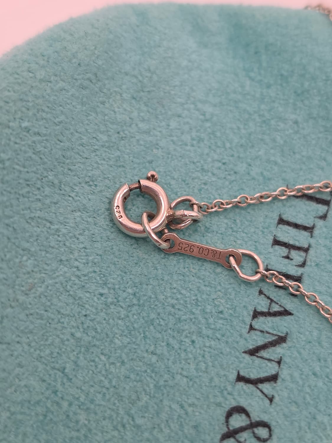 Tiffany&Co 티파니앤코 인피니티 크로스 펜던트 목걸이 상품이미지5