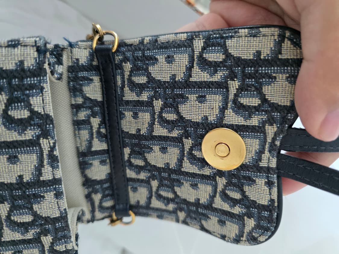 [새상품급]디올 오블리크 새들 폰홀더백 상품이미지8