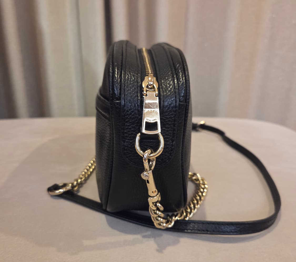 코치 블랙 카메라백 크로스백 상품이미지4