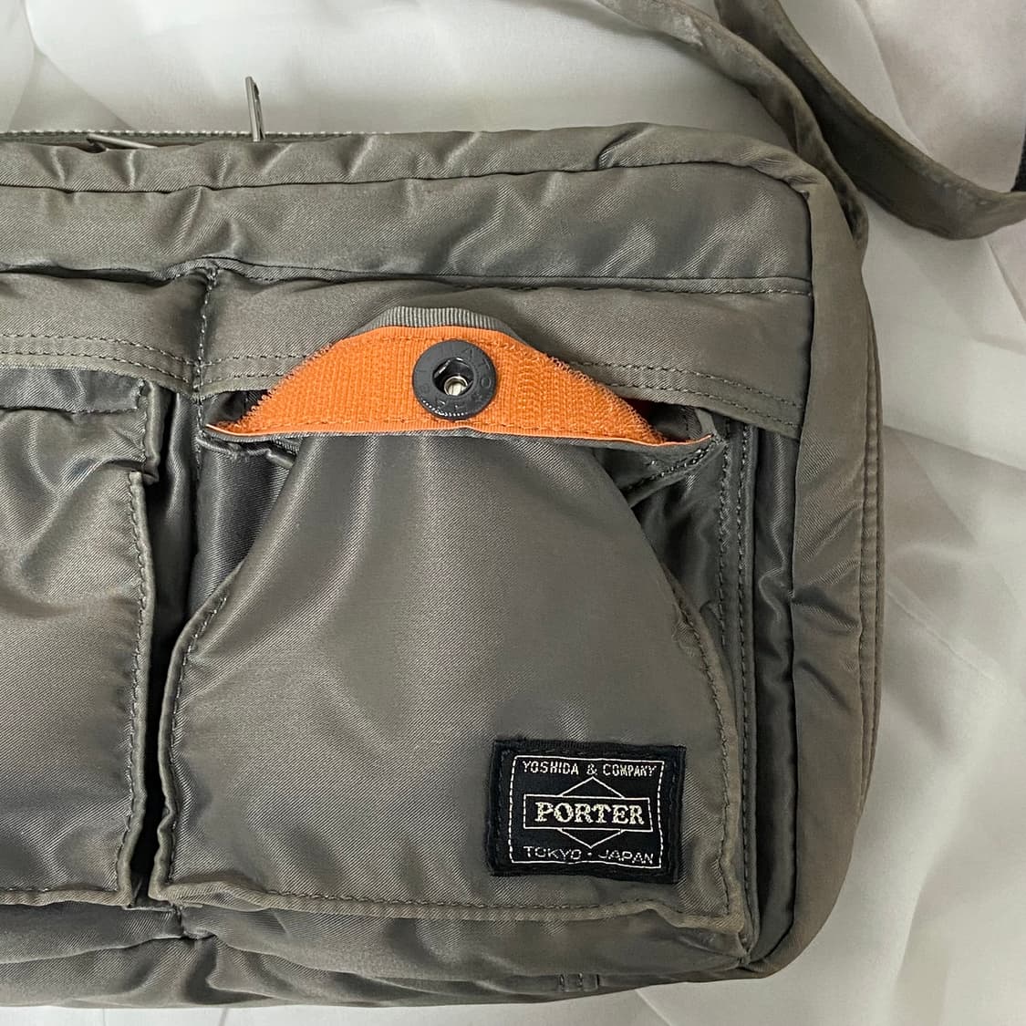 미품)PORTER 요시다 포터 탱커 숄더백 S 실버그레이 상품이미지2