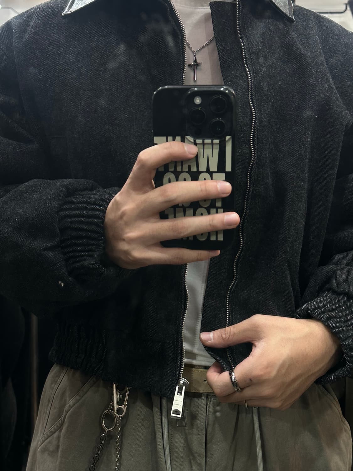 Cavo cross ring - 십자 음각 반지 상품이미지6