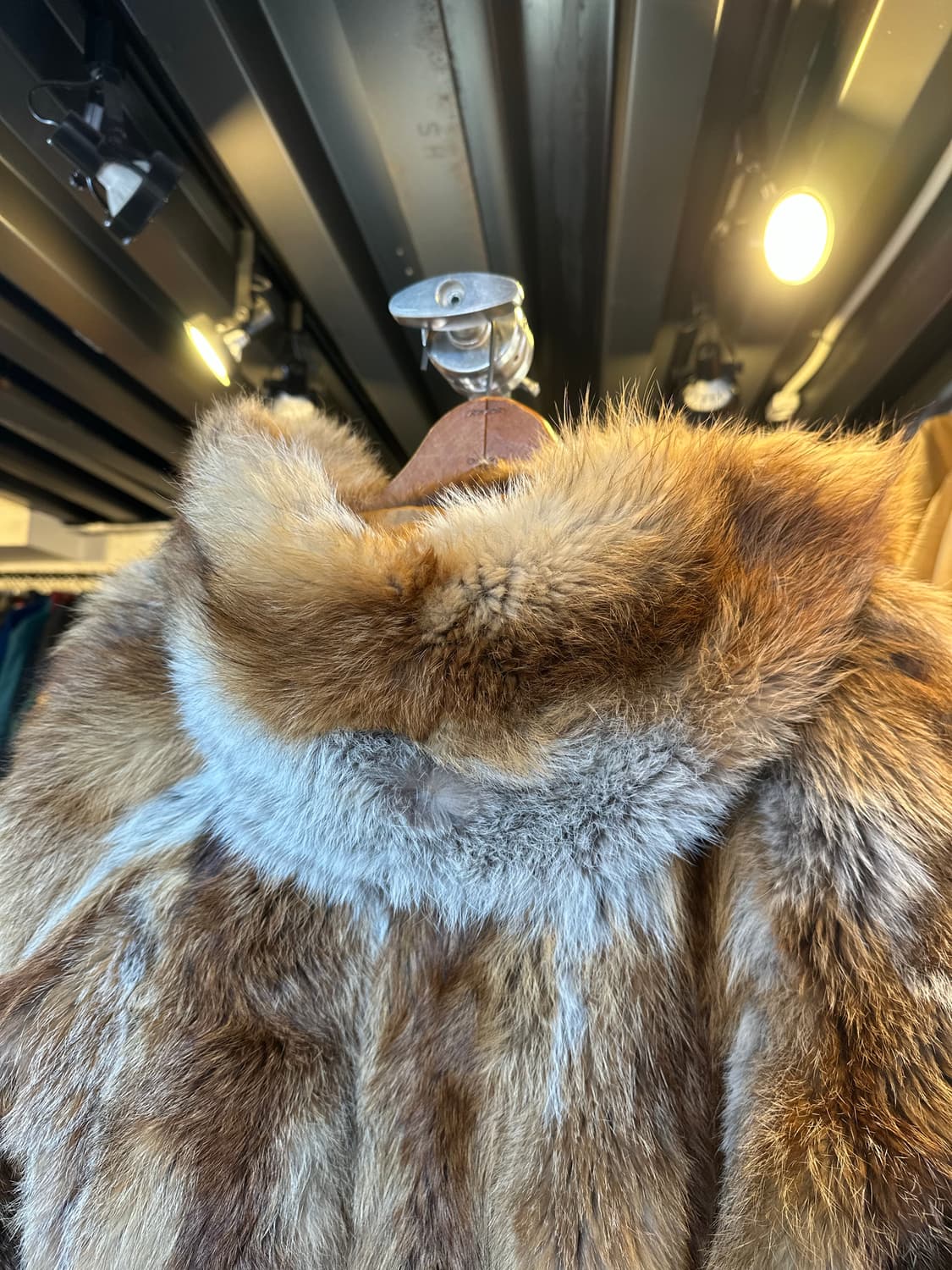 euro 헤비 리얼 퍼 코트 Made in denmark 상품이미지7