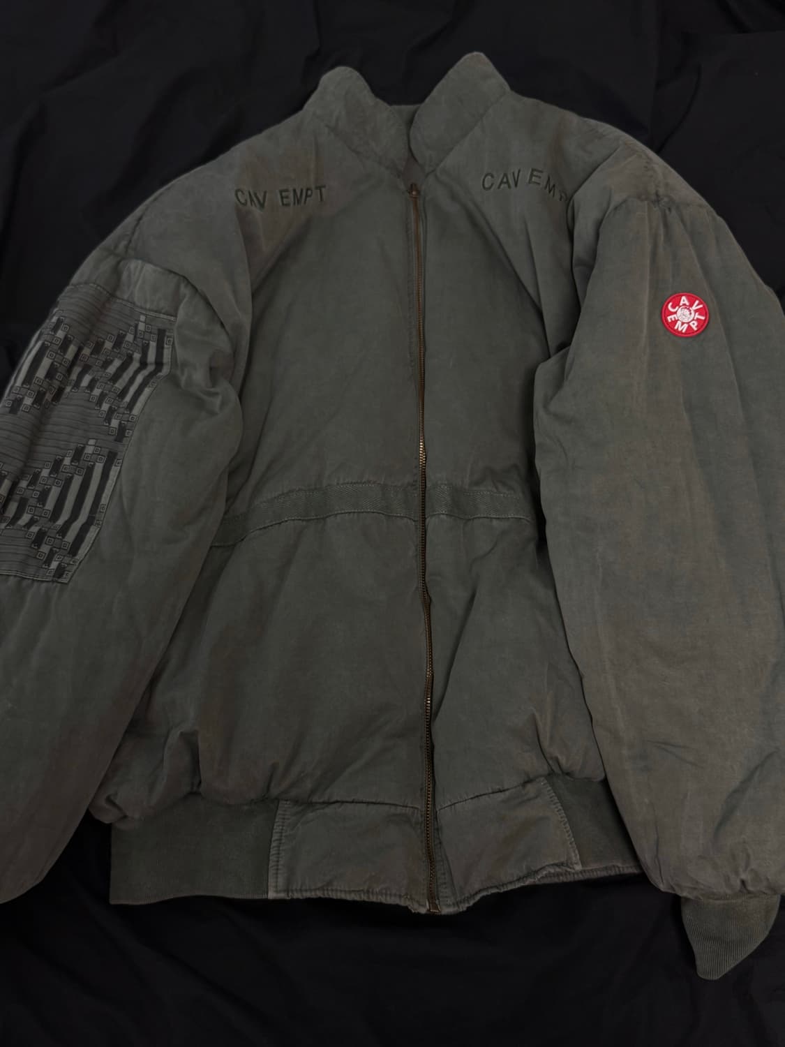 카브엠트 오버다이 리버시블 집 봄버 자켓 XL 상품이미지10