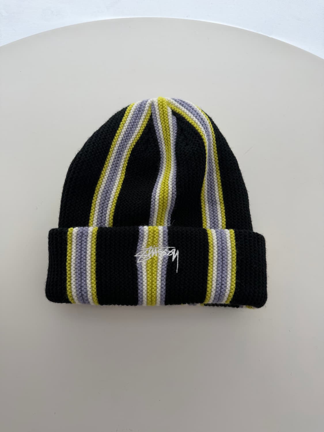 스투시 스트라이프 비니 (새상품) 상품이미지1