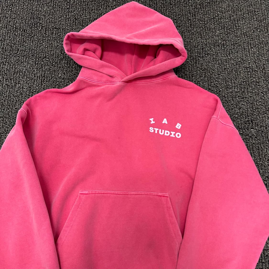 IAB STUDIO 아이앱 스튜디오 피그먼트 후드티셔츠 L 상품이미지2