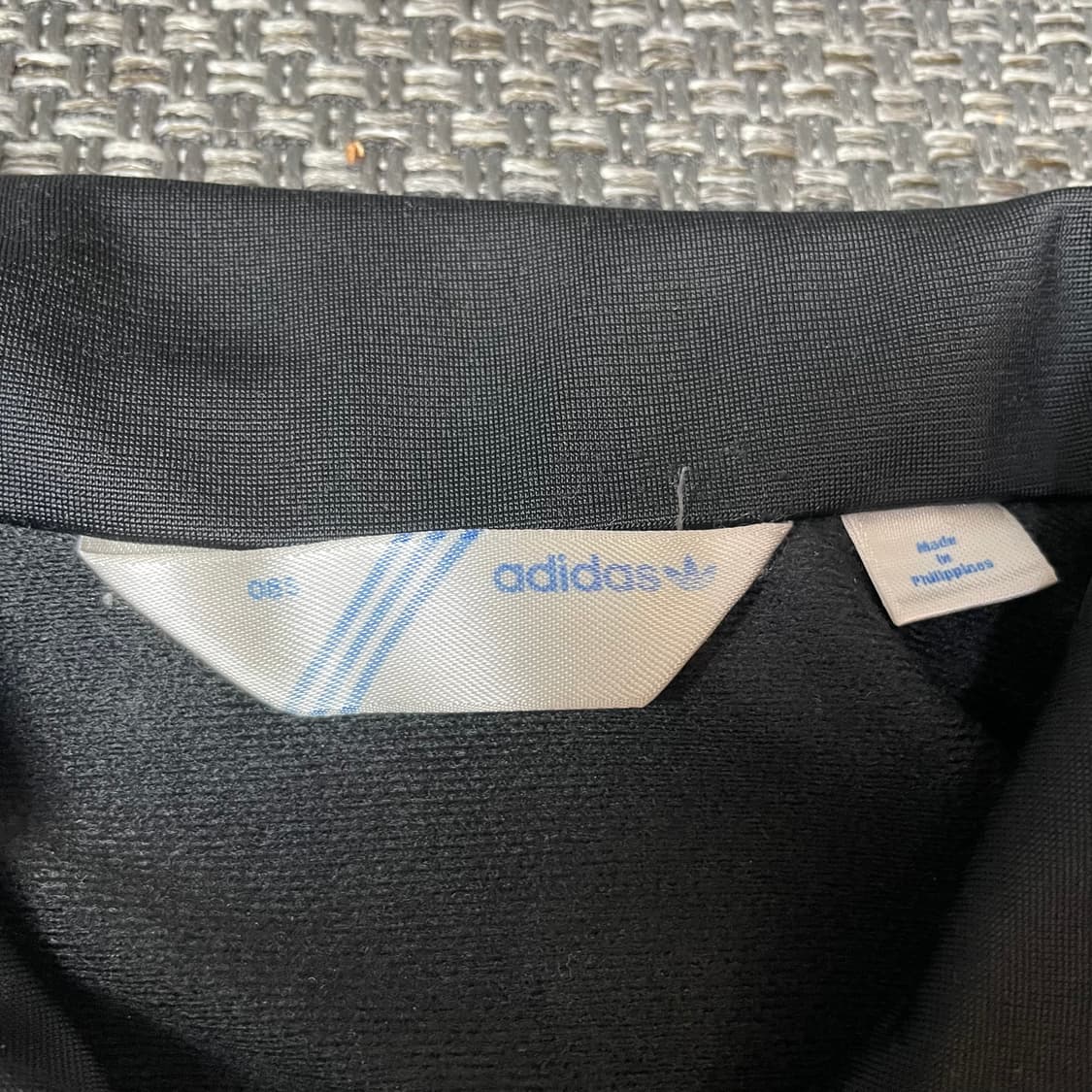 아디다스 파이어버드 빅로고 트랙탑 블랙 골드 져지 85 상품이미지5