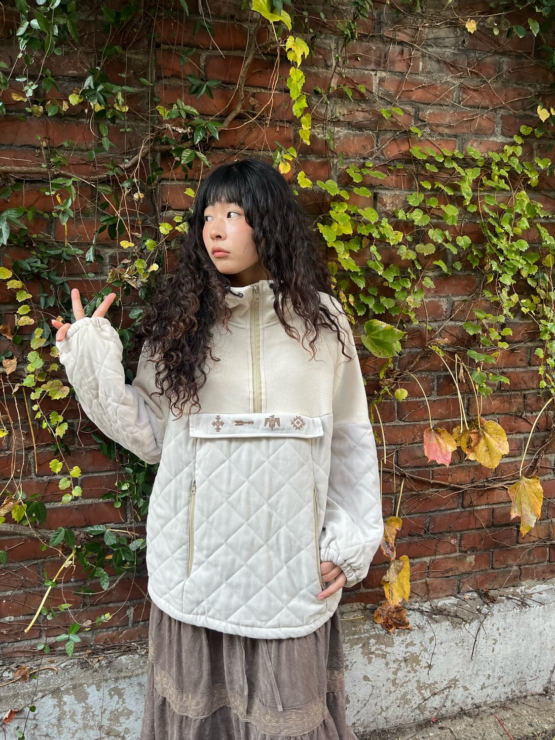 Titicaca 아이보리 아노락 상품이미지3