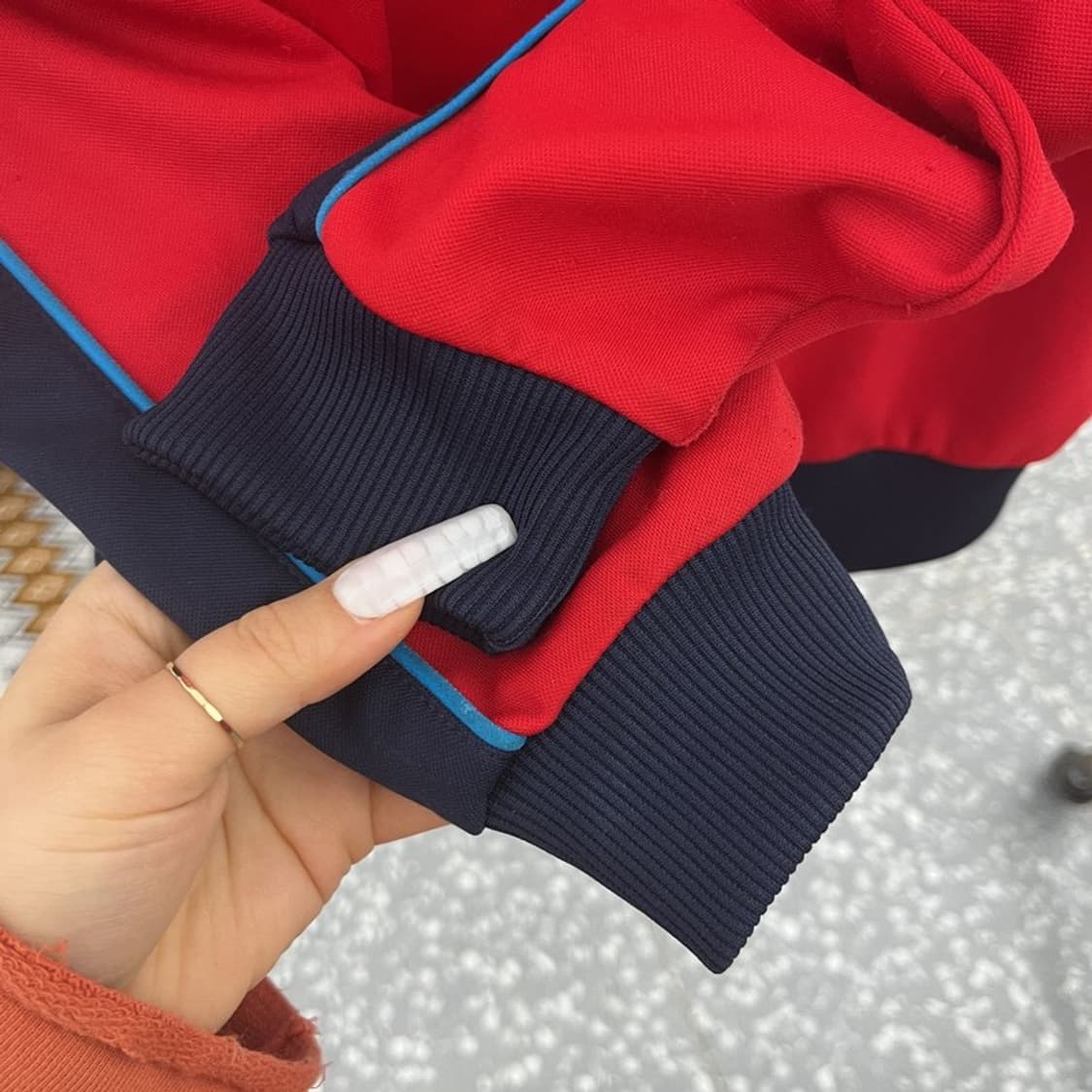 나이키 올드스쿨 레트로 펑크 져지 바시티 자켓 M C10712 상품이미지7