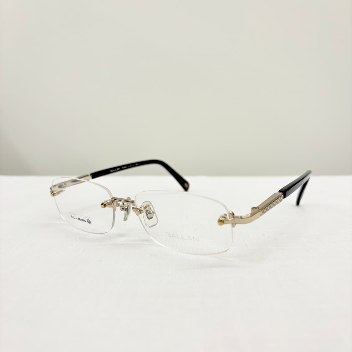 GALLAN 골드 스퀘어 빈티지 무테 상품이미지2