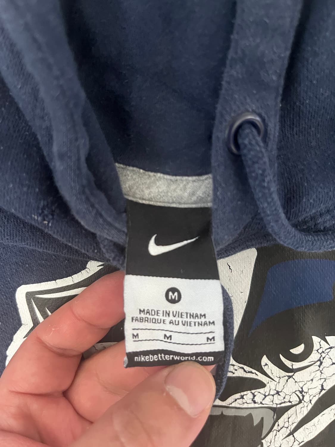 나이키 Brock Badgers 후드티 네이비 M 상품이미지4