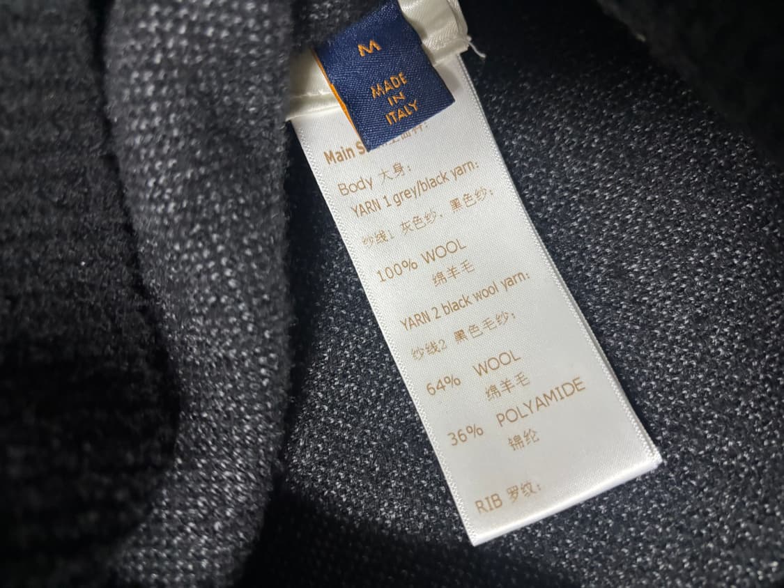 루이비통 디스트레스드 모노그램 크루넥 니트   상품이미지4