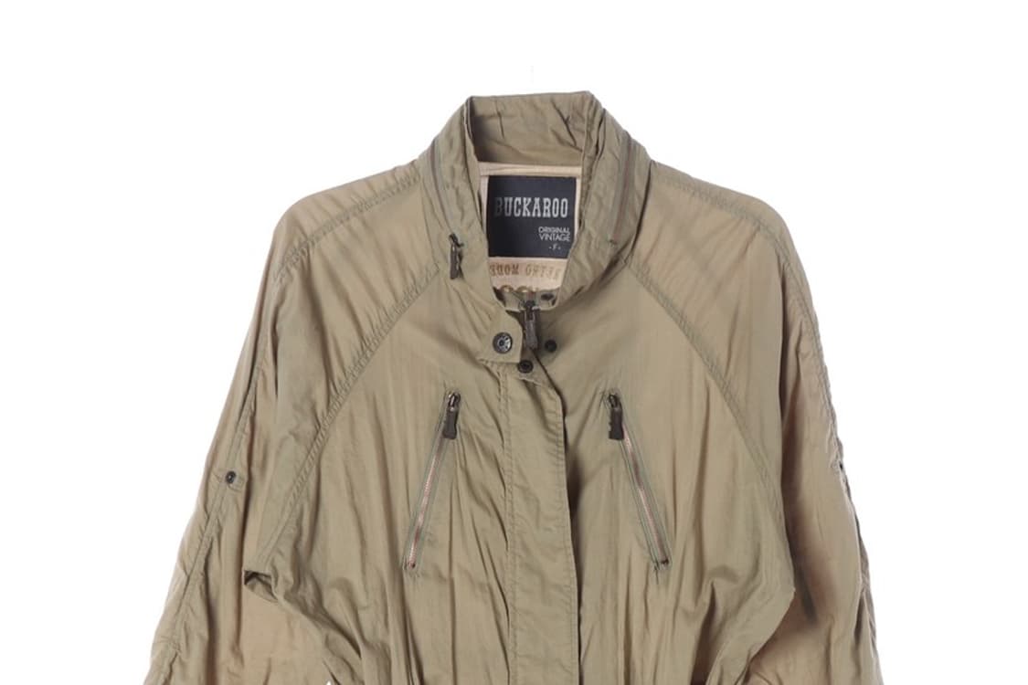 버커루 빈티지 가오리핏 스트링 야상 자켓 F 상품이미지3