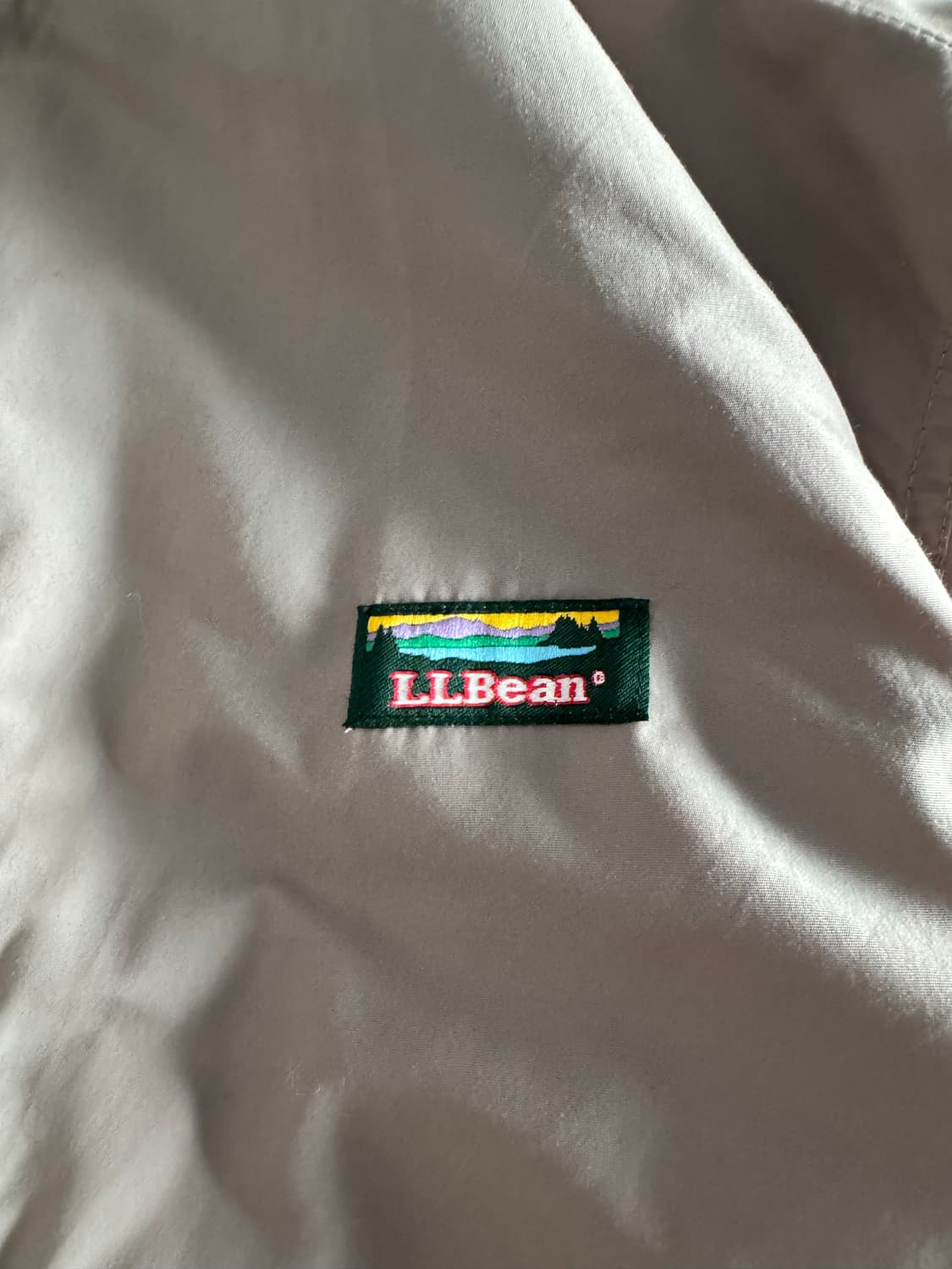 [L] 90s 엘엘빈 ll bean 웜업 자켓 tan 상품이미지4