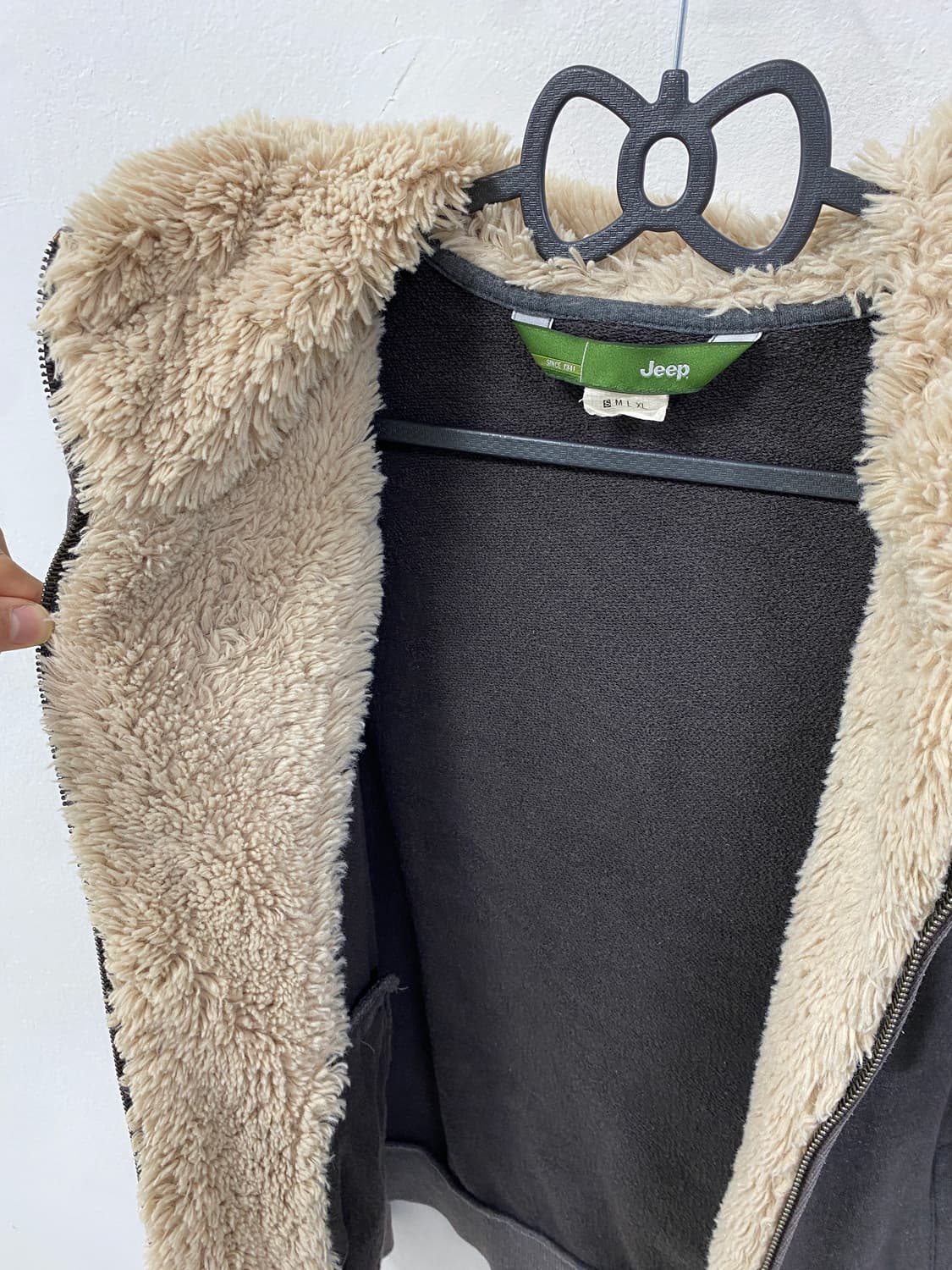 [JEEP] 지프 y2k 퍼 후드집업 상품이미지10