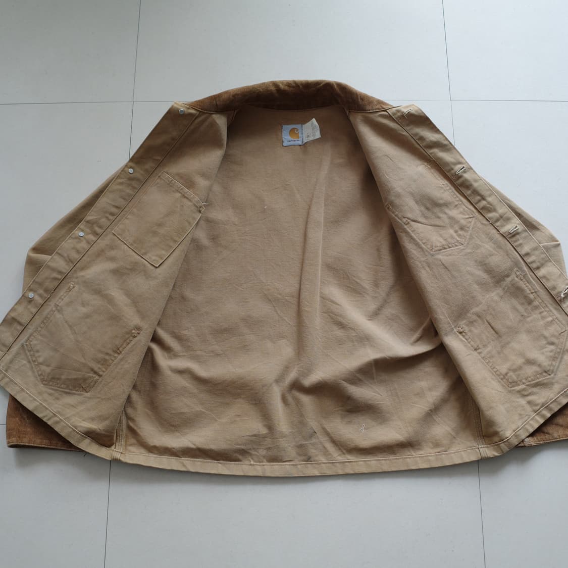 80s 100주년 USA 빈티지 칼하트 cu016 덕 캔버스 워크자켓 상품이미지7