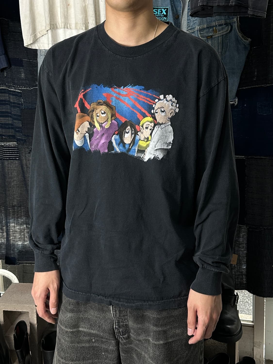 00‘s OG 콘 롱슬리브 티셔츠 빈티지 밴드티 밴드 티셔츠 자이언트 택 상품이미지9