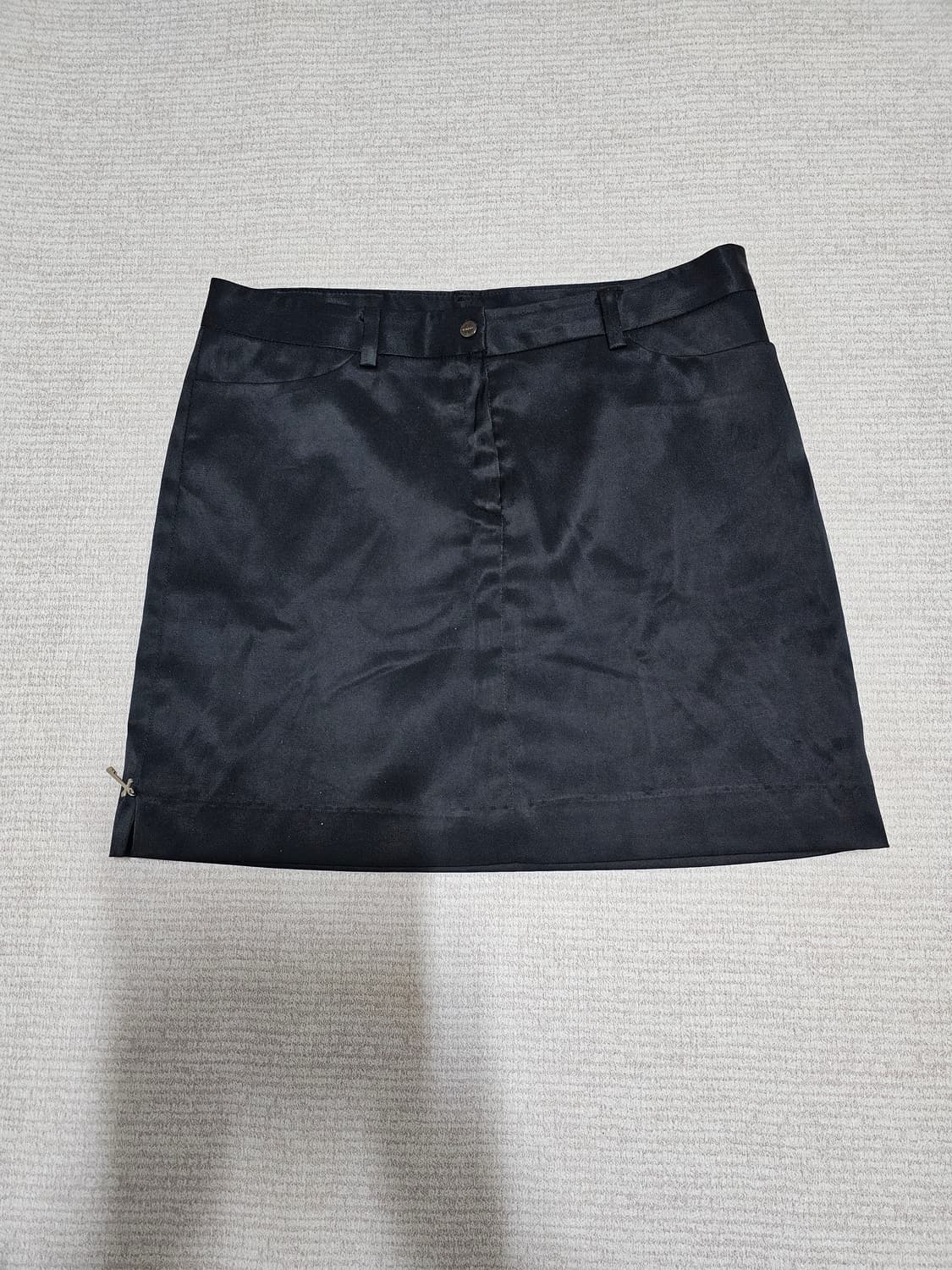 키라라 십자가포인트 스판 블랙 미니 스커트 26-27인치 상태좋음 상품이미지5