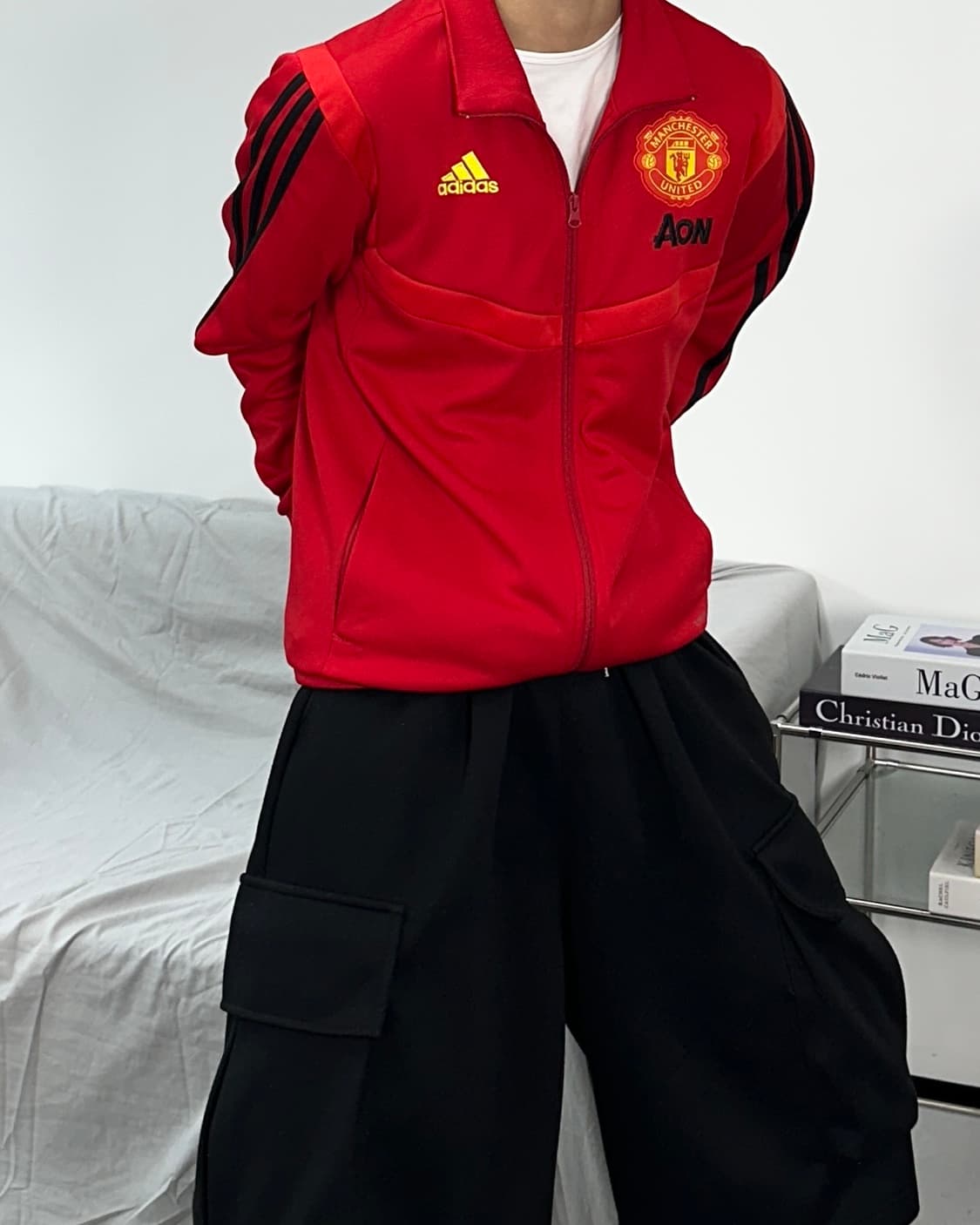 아디다스 맨체스터 유나이티드 트랙탑 져지 M 상품이미지3