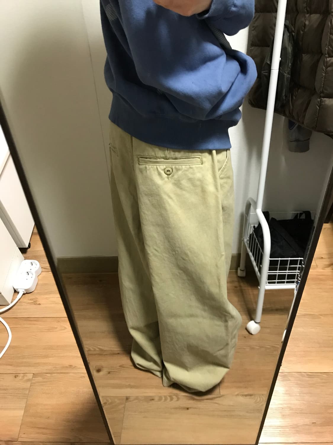 스웨이드 팬츠 상품이미지3