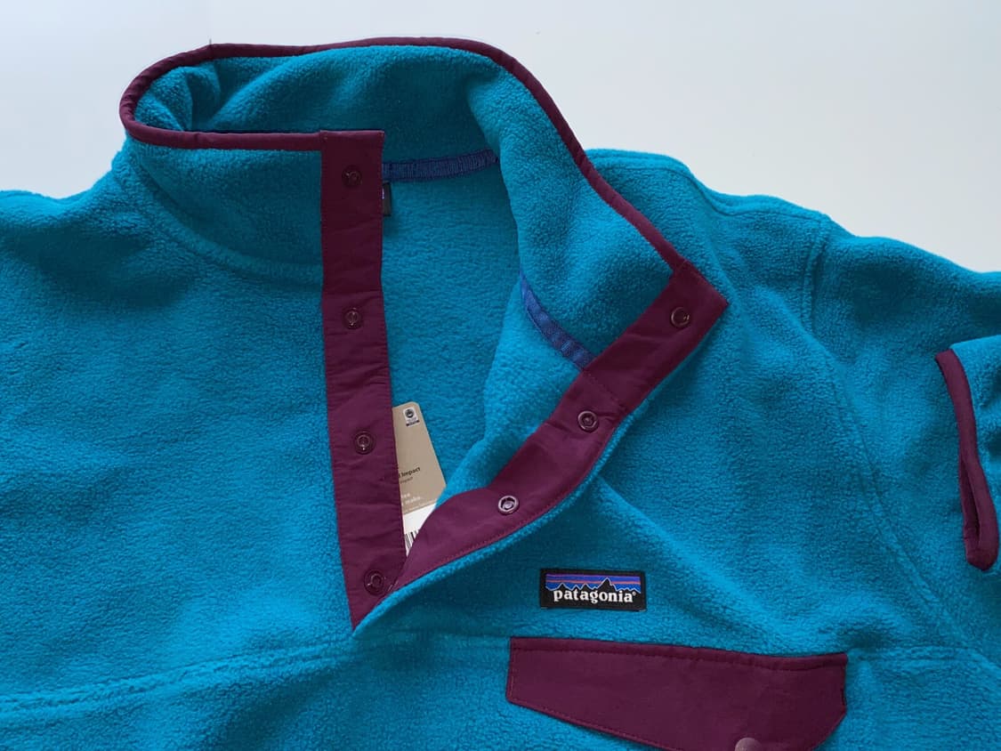 23FW 파타고니아 신칠라 스냅-T 터콰이즈/퍼플 상품이미지3