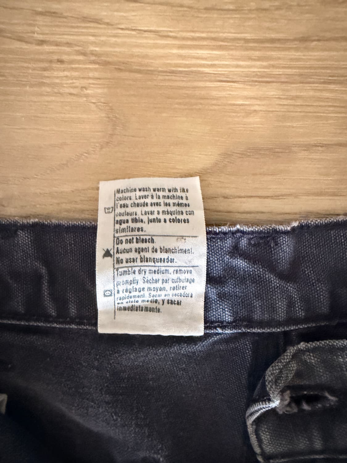 칼하트 빈티지 32 네이비 색상 상품이미지5