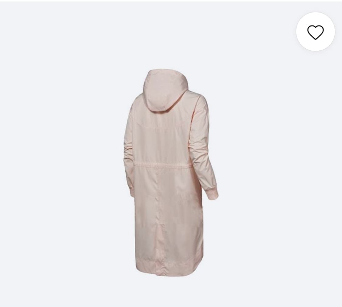 나이키 여성 웨이브 우븐 롱 윈드브레이커 S 상품이미지4