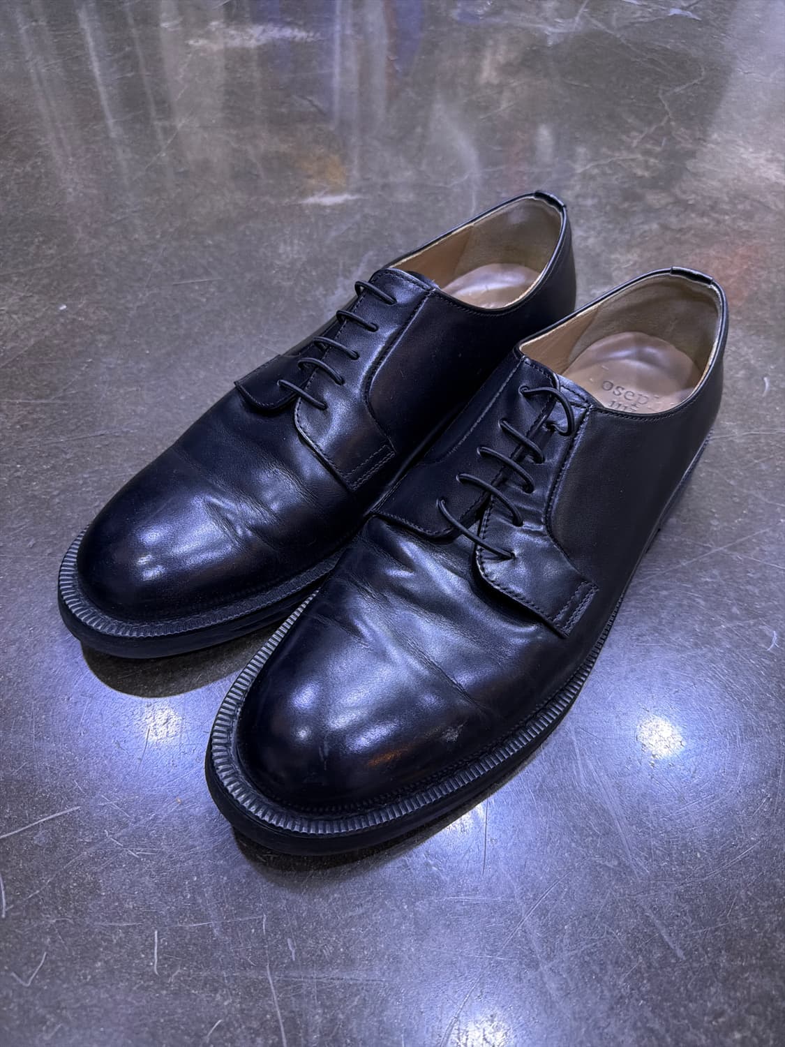 조셉트 에드워드 블랙 더비 슈즈 265 상품이미지1