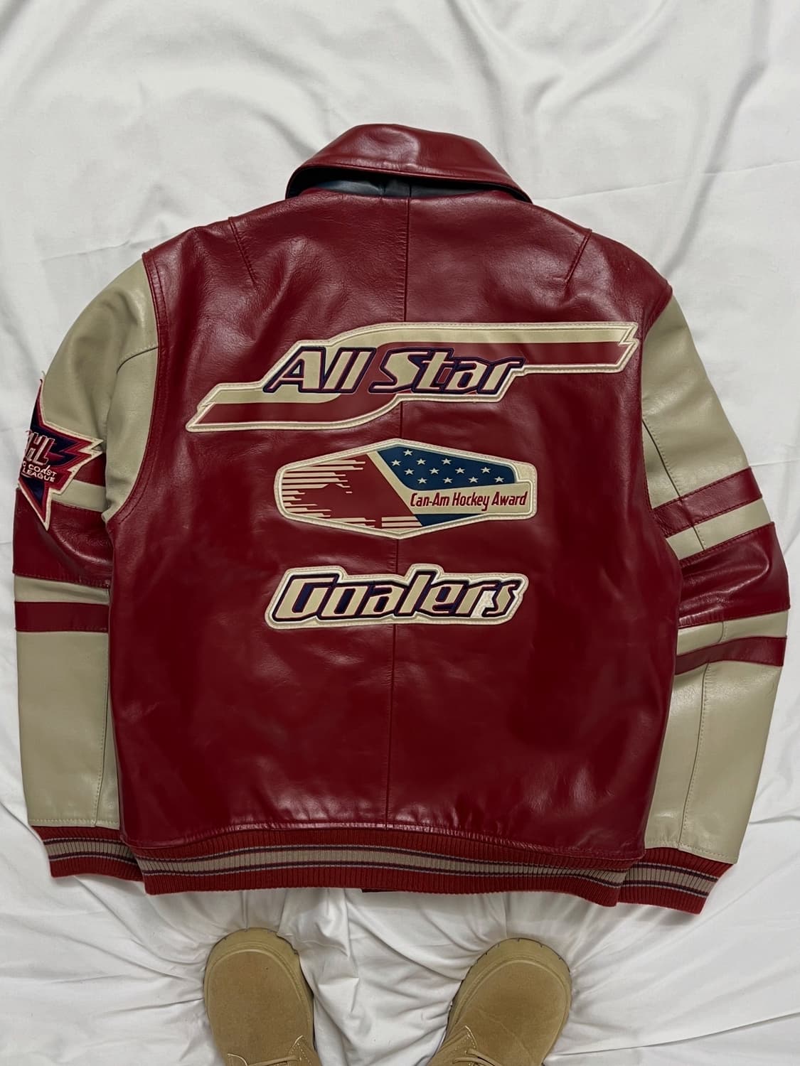 아비렉스 비기 가죽자켓 상품이미지2