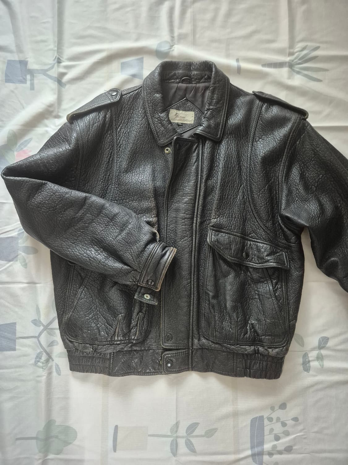 재패니즈 빈티지 오버사이즈 가죽자켓 상품이미지3