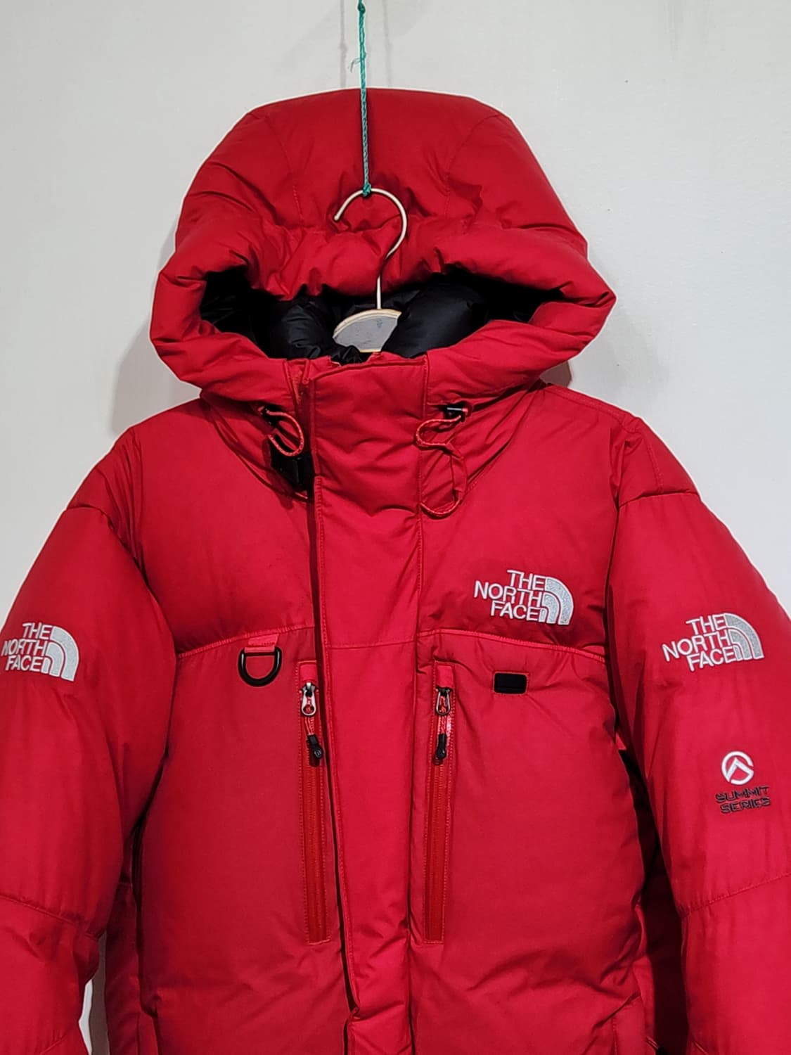 (M) 노스페이스 히말라야 패딩점퍼 빨강 거위털 구스다운 800 자켓  상품이미지2