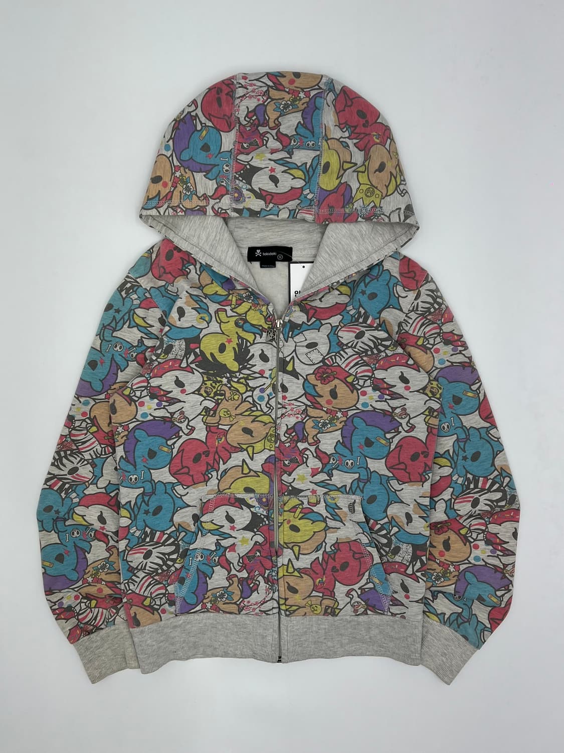 Tokidoki 유니콘 풀 프린팅 후드집업 상품이미지1