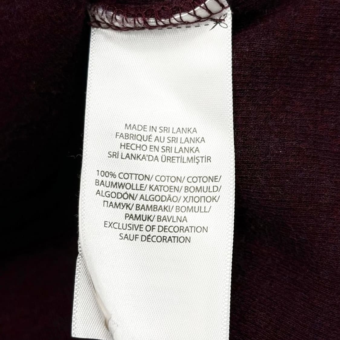 POLO 버건디 그린 포니 반집업 맨투맨 M 상품이미지6