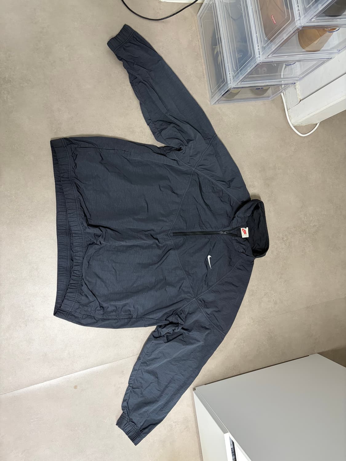 [XL] 나이키 스투시 윈드러너 블랙 상품이미지1