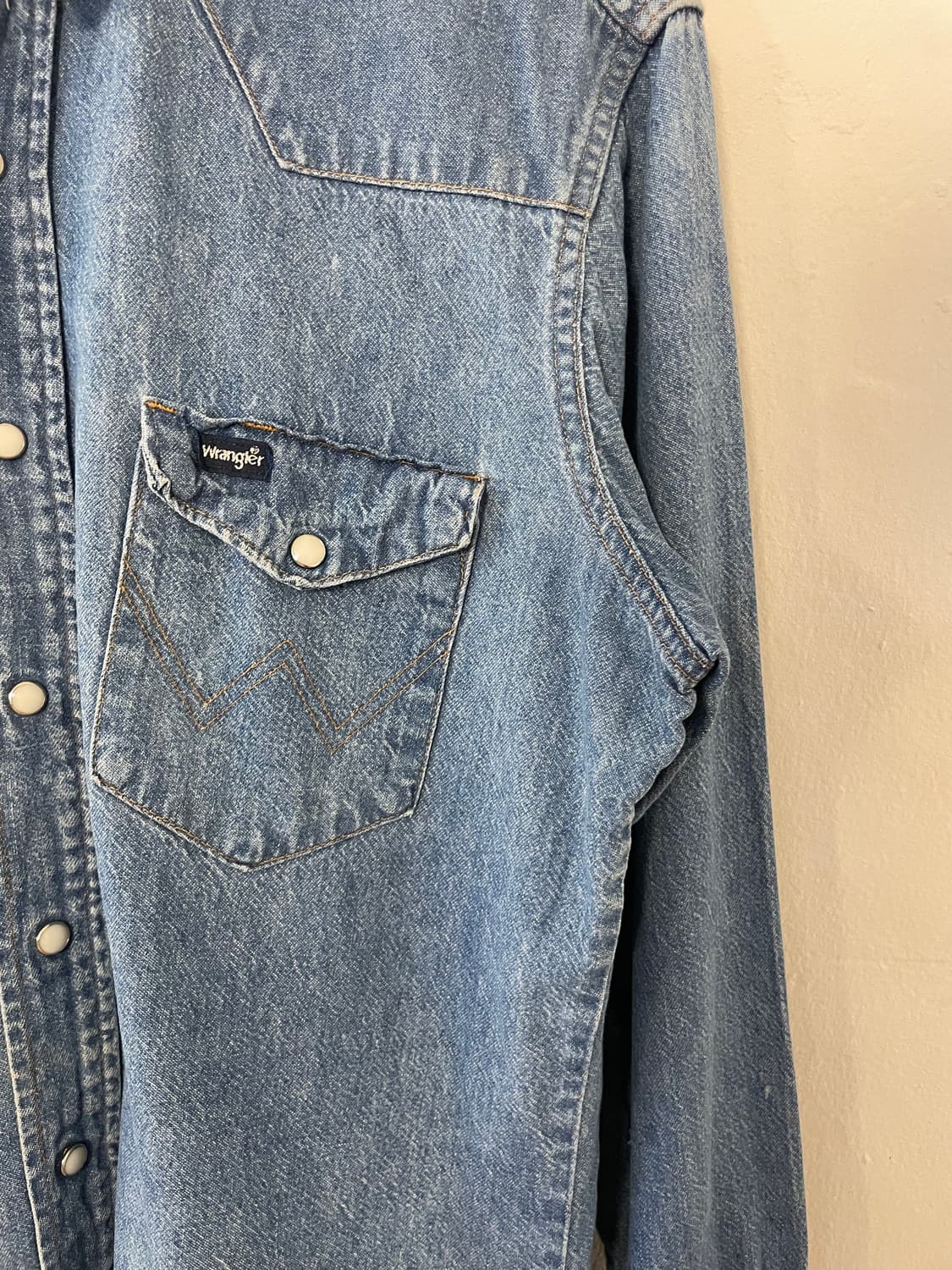 랭글러 데님 셔츠  상품이미지5