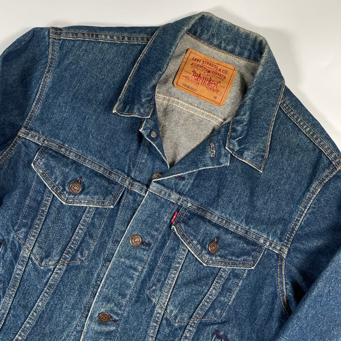 Levis 리바이스 청자켓 데님 트레커 자켓 상품이미지2