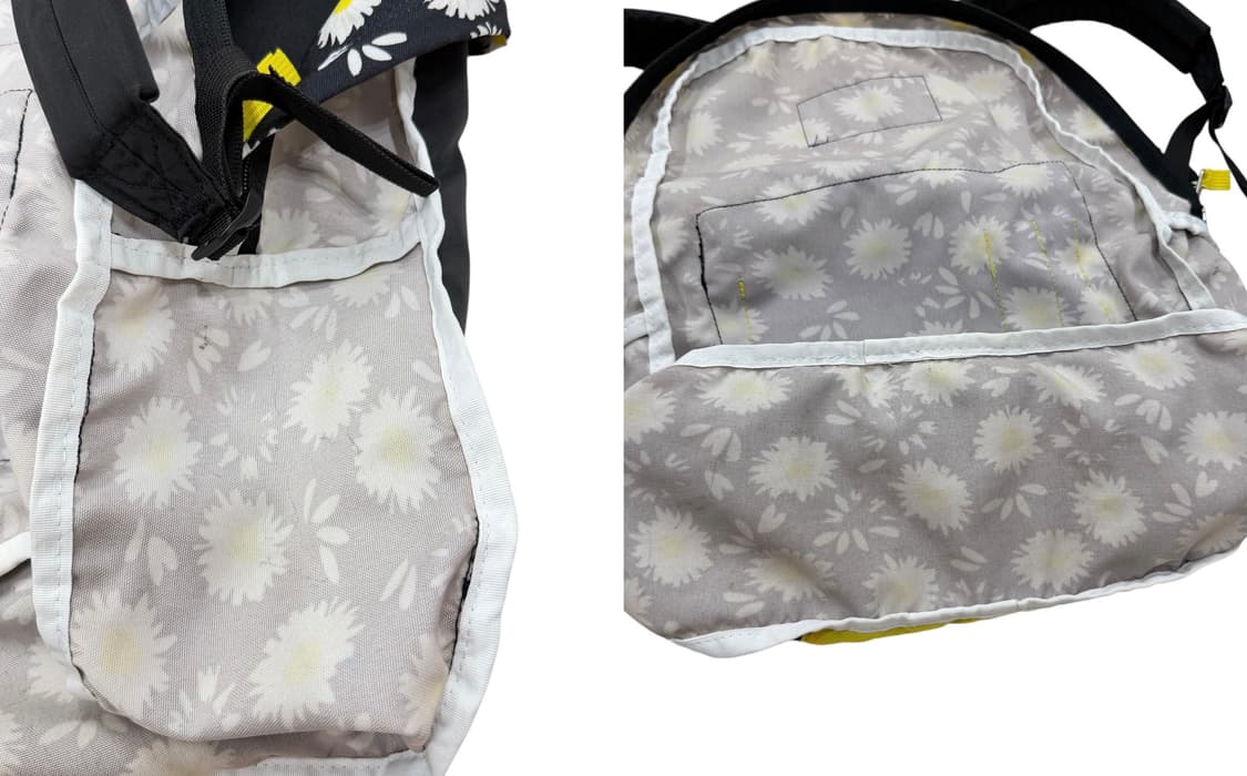 잔스포츠 빈티지 플라워 데이지 슈퍼브레이크 백팩 가방 상품이미지8