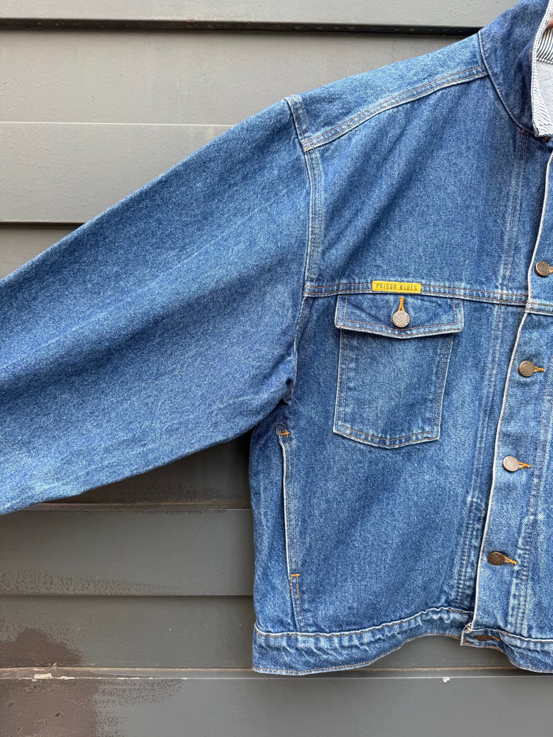 🇺🇸90s Prison Blue Denim Jacket 상품이미지5