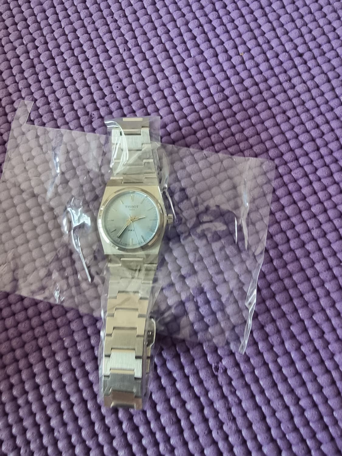 티쏘 prx 25mm 아이스블루 쿼츠 여성용 상품이미지2