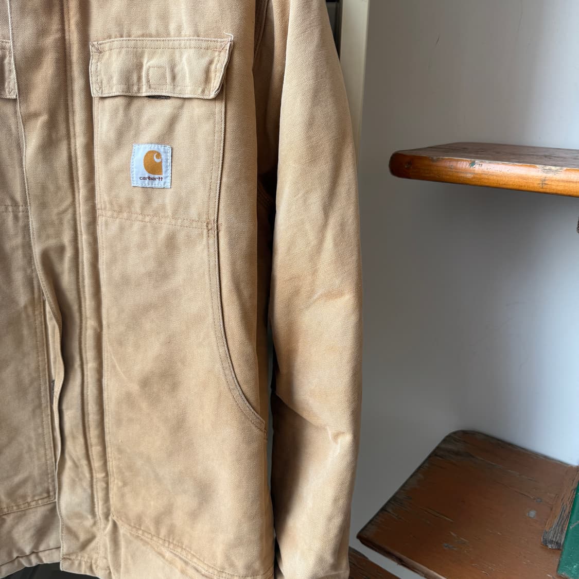 칼하트 덕 캔버스 워크 초어 자켓 상품이미지2