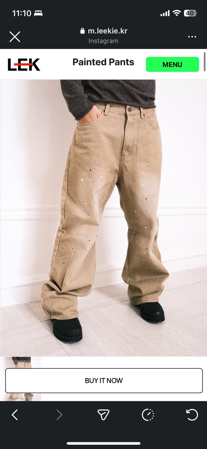 Painted 팬츠 상품이미지1