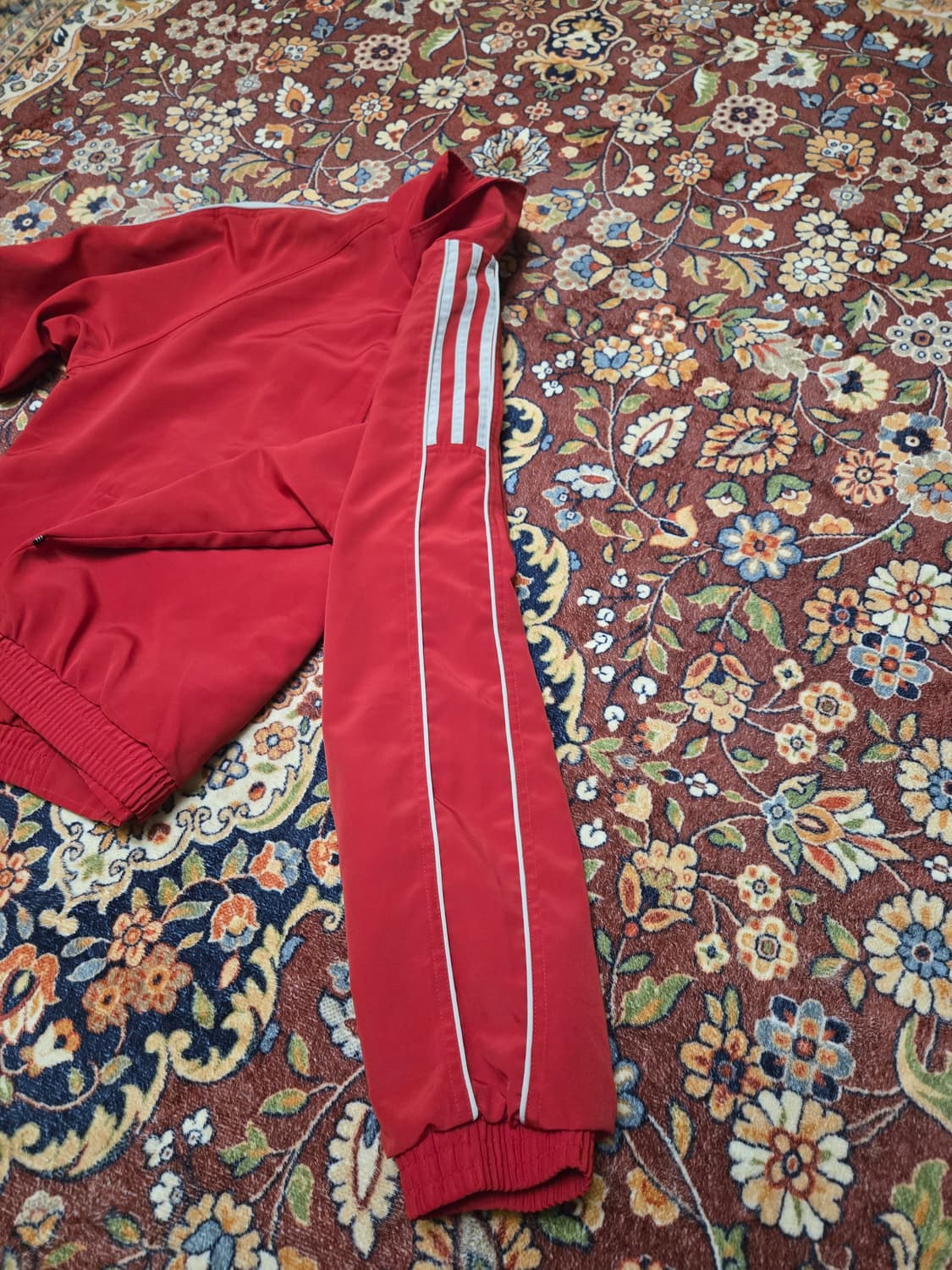 90s 아디다스 코리아  레드 자켓(L,100) 상품이미지3