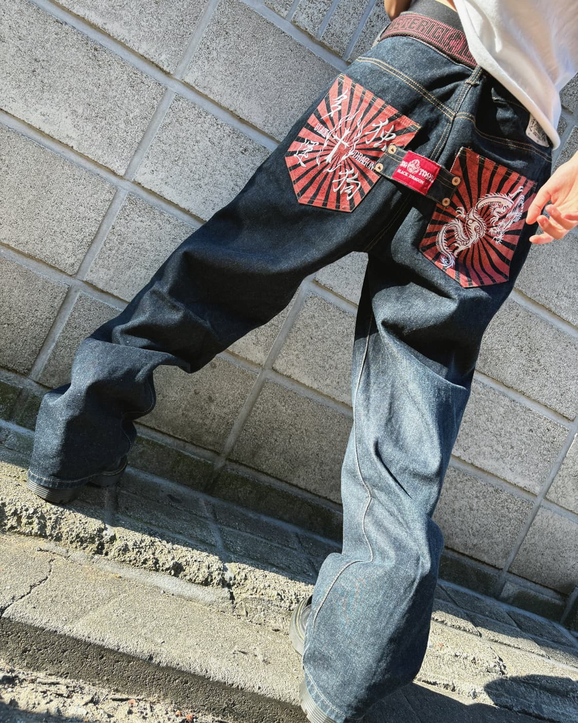 도그타운 오리엔탈 와이드 데님 팬츠 상품이미지1